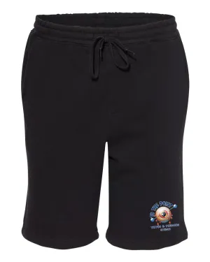 To The Point Piercing Studio Midweight Fleece Shorts w/Pockets - Black