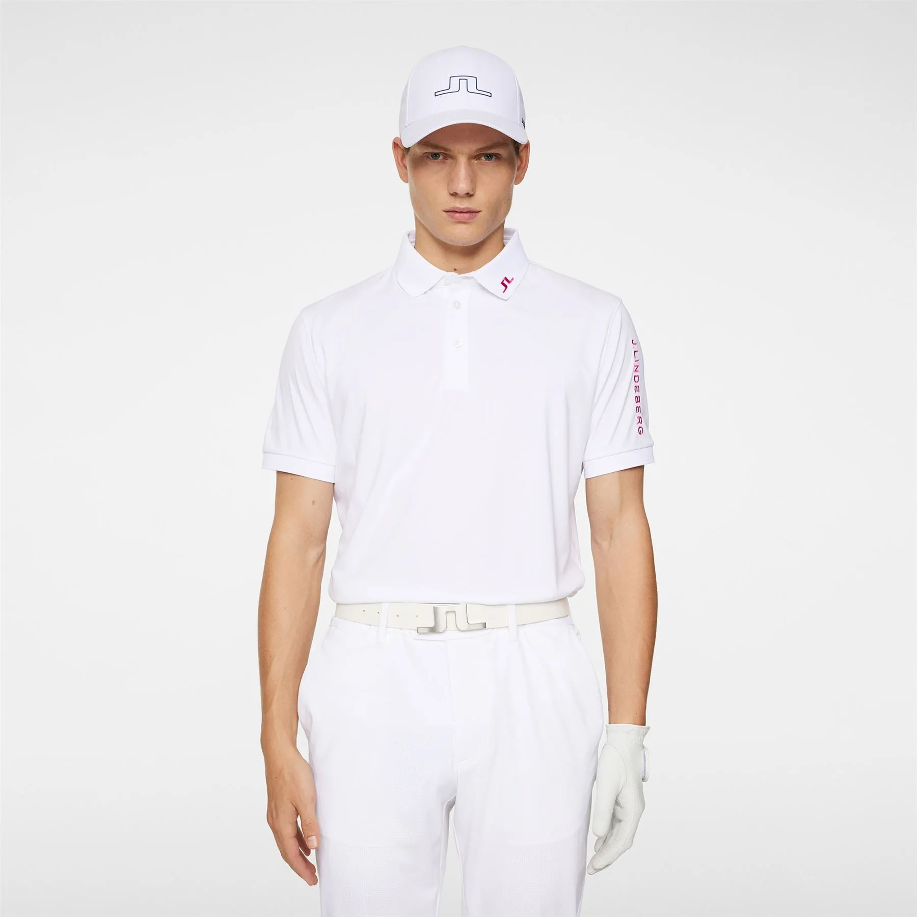 Tour Tech Regular Fit Polo White - AW24