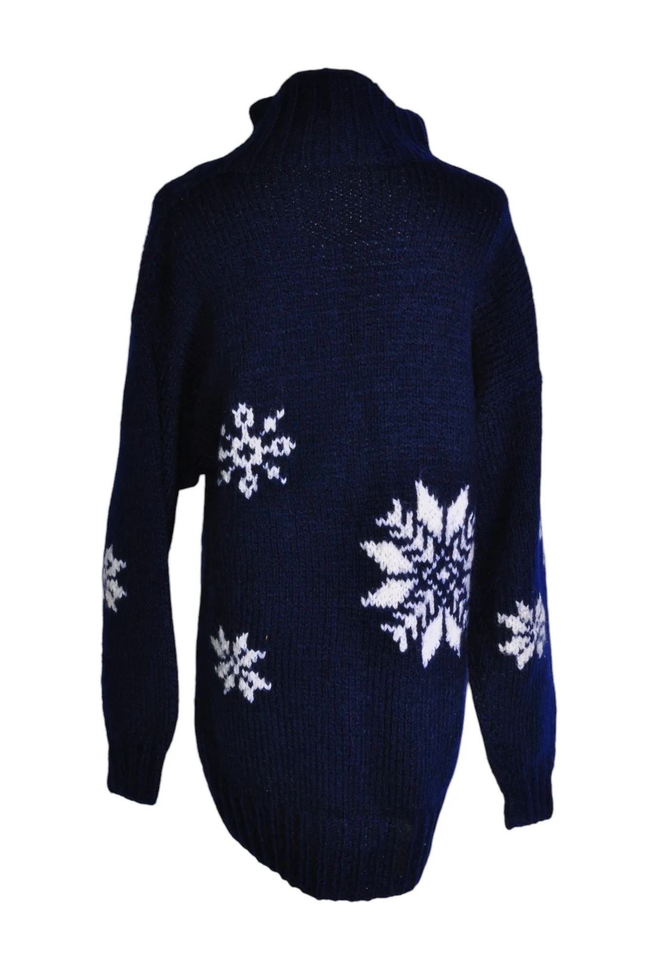 UNBRANDED Women Sweaters Regular fit in Blue - L