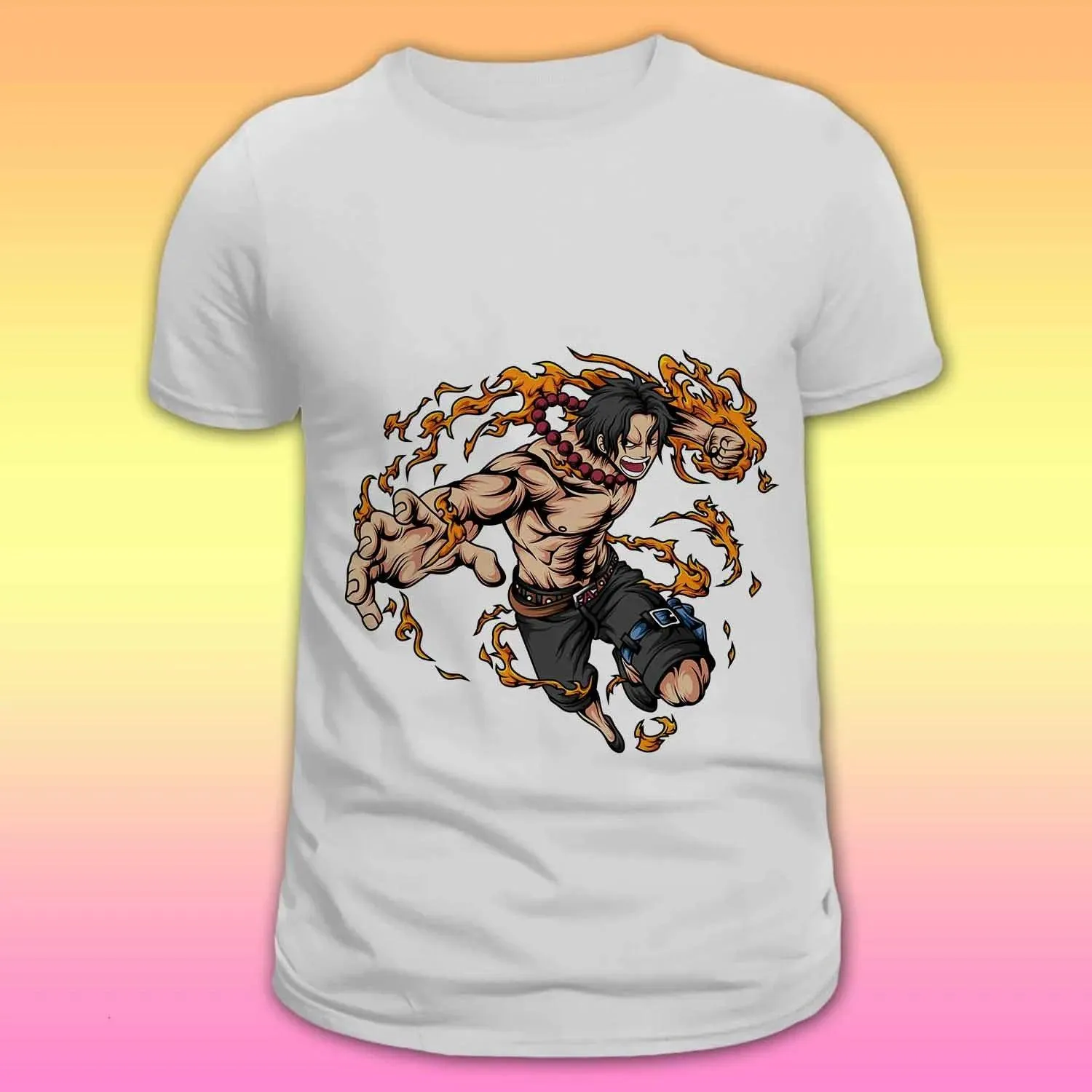 Unisex anime T-shirt – Ace