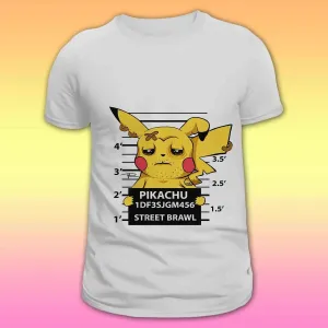 Unisex anime T-shirt –Pikachu