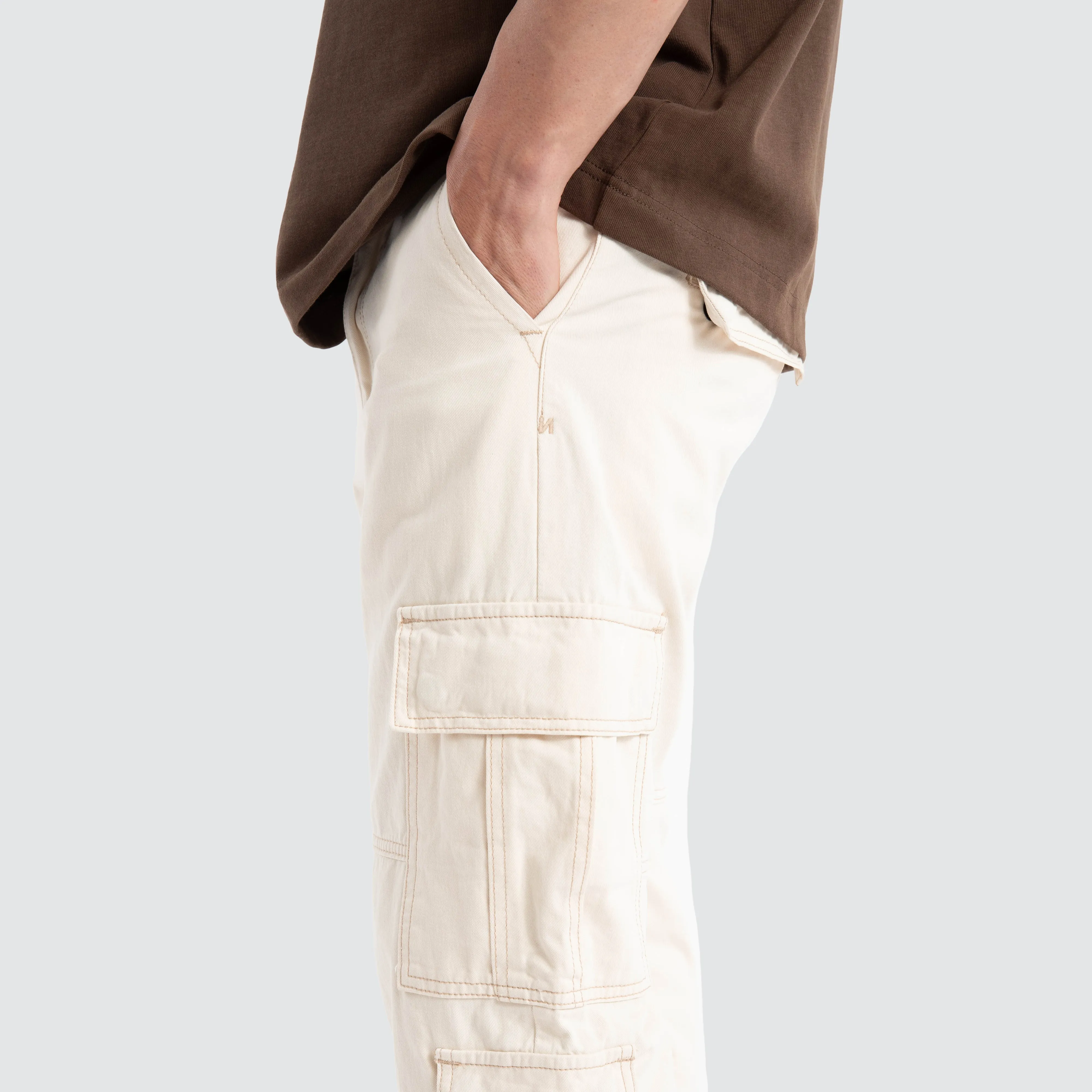 Utility Cargo Pant Off White
