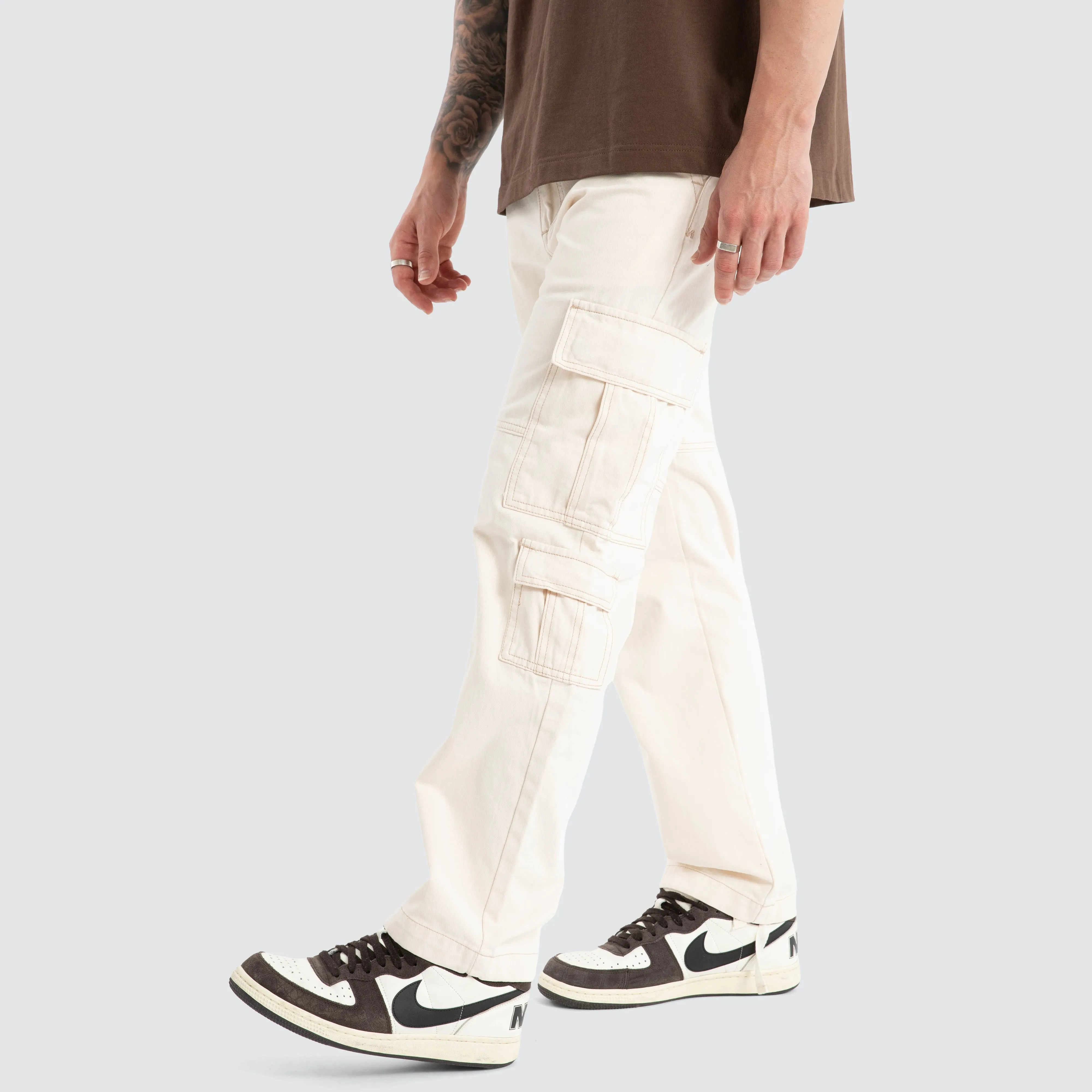 Utility Cargo Pant Off White