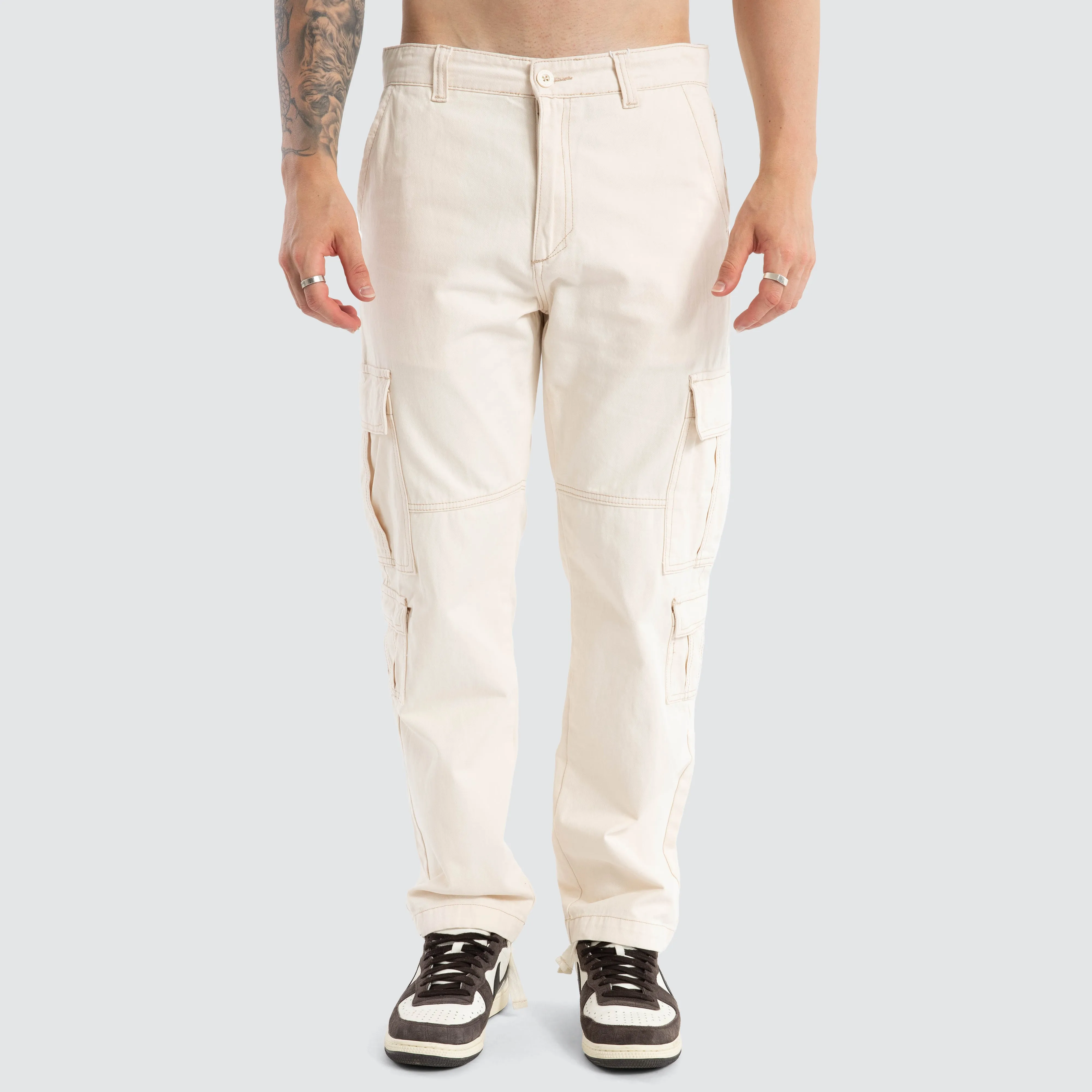 Utility Cargo Pant Off White
