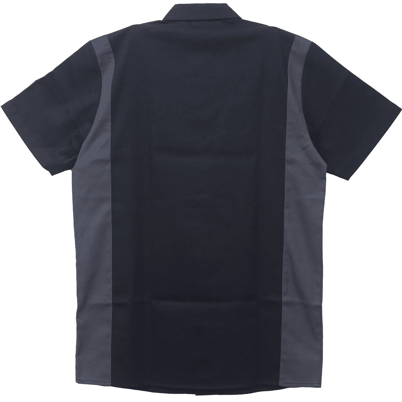 Vance - Men's Work Shirts Black with Grey sides