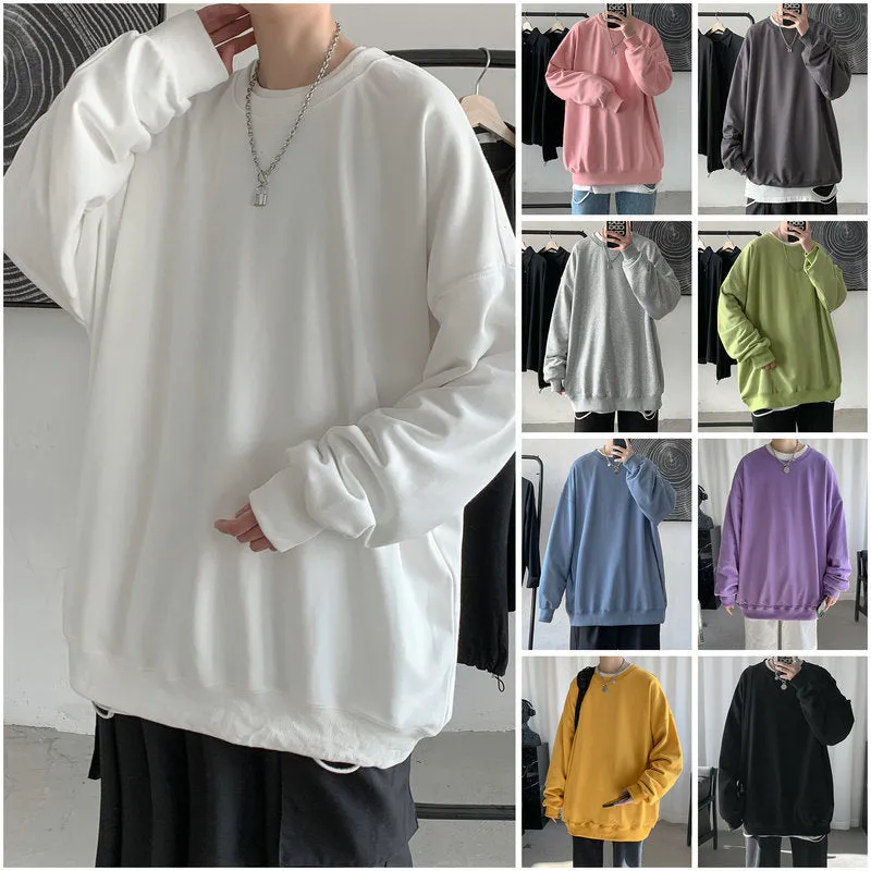 xiangtuibao Hoodies Sweatshirt Mens Black White Hip Hop Punk Pullover Streetwear Casual Fashion Clothes Mens Oversized Korean Harajuku