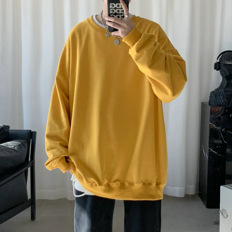 xiangtuibao Hoodies Sweatshirt Mens Black White Hip Hop Punk Pullover Streetwear Casual Fashion Clothes Mens Oversized Korean Harajuku