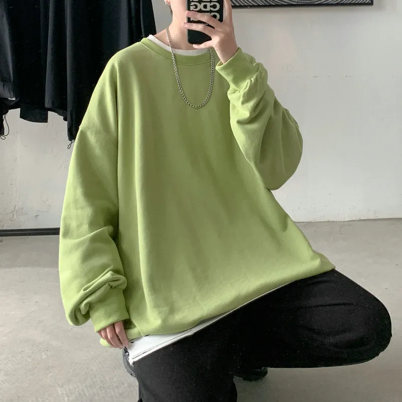 xiangtuibao Hoodies Sweatshirt Mens Black White Hip Hop Punk Pullover Streetwear Casual Fashion Clothes Mens Oversized Korean Harajuku