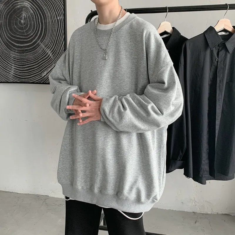 xiangtuibao Hoodies Sweatshirt Mens Black White Hip Hop Punk Pullover Streetwear Casual Fashion Clothes Mens Oversized Korean Harajuku