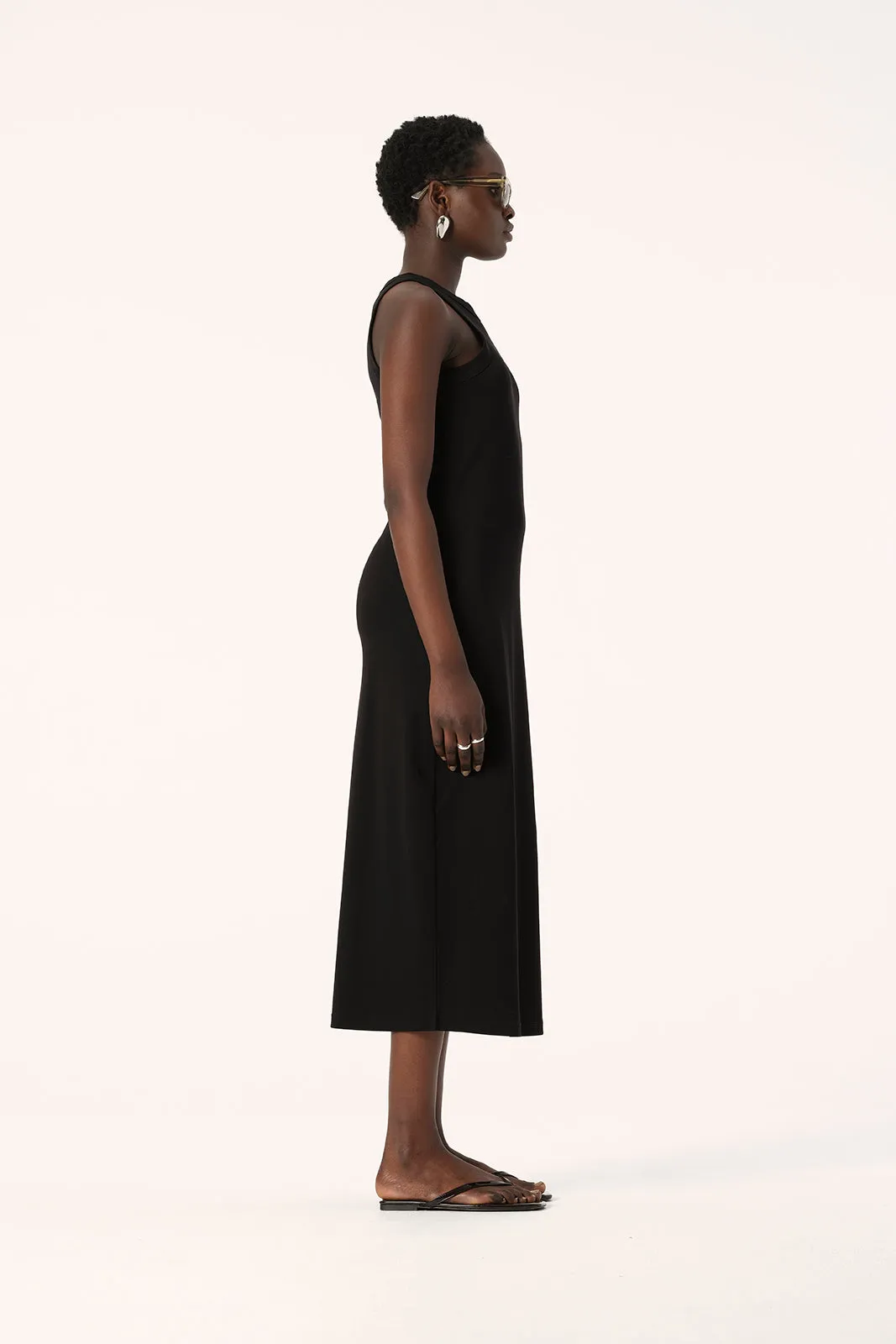 Zoe Tank Dress Black
