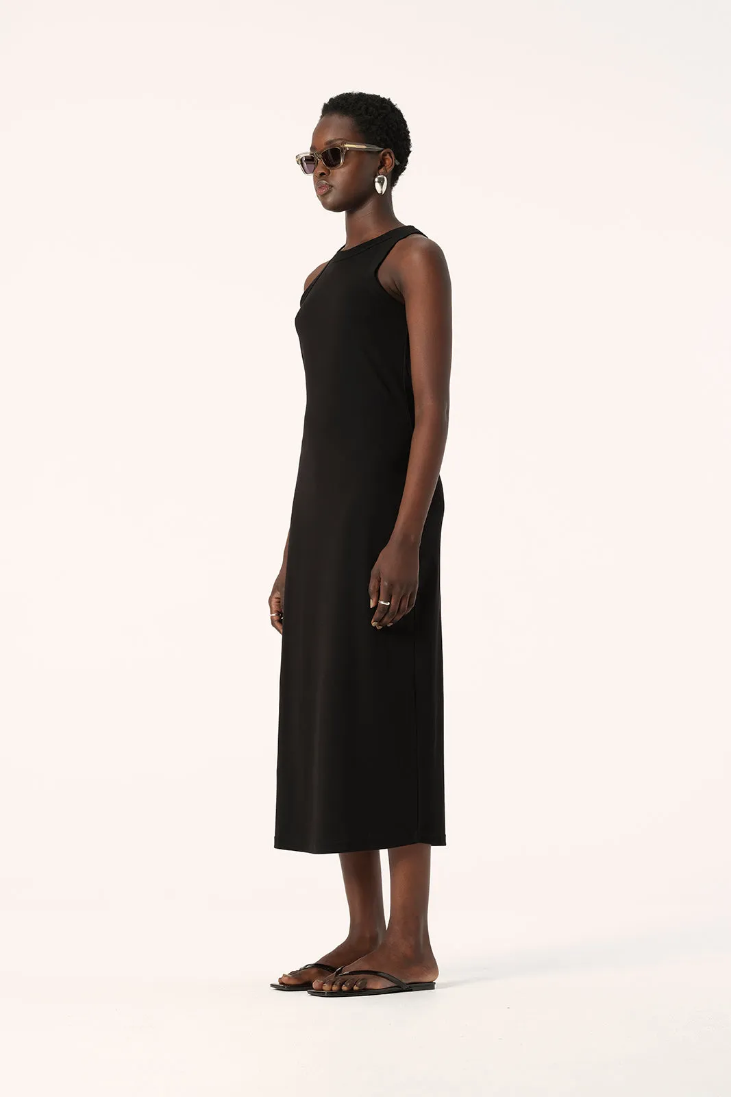 Zoe Tank Dress Black