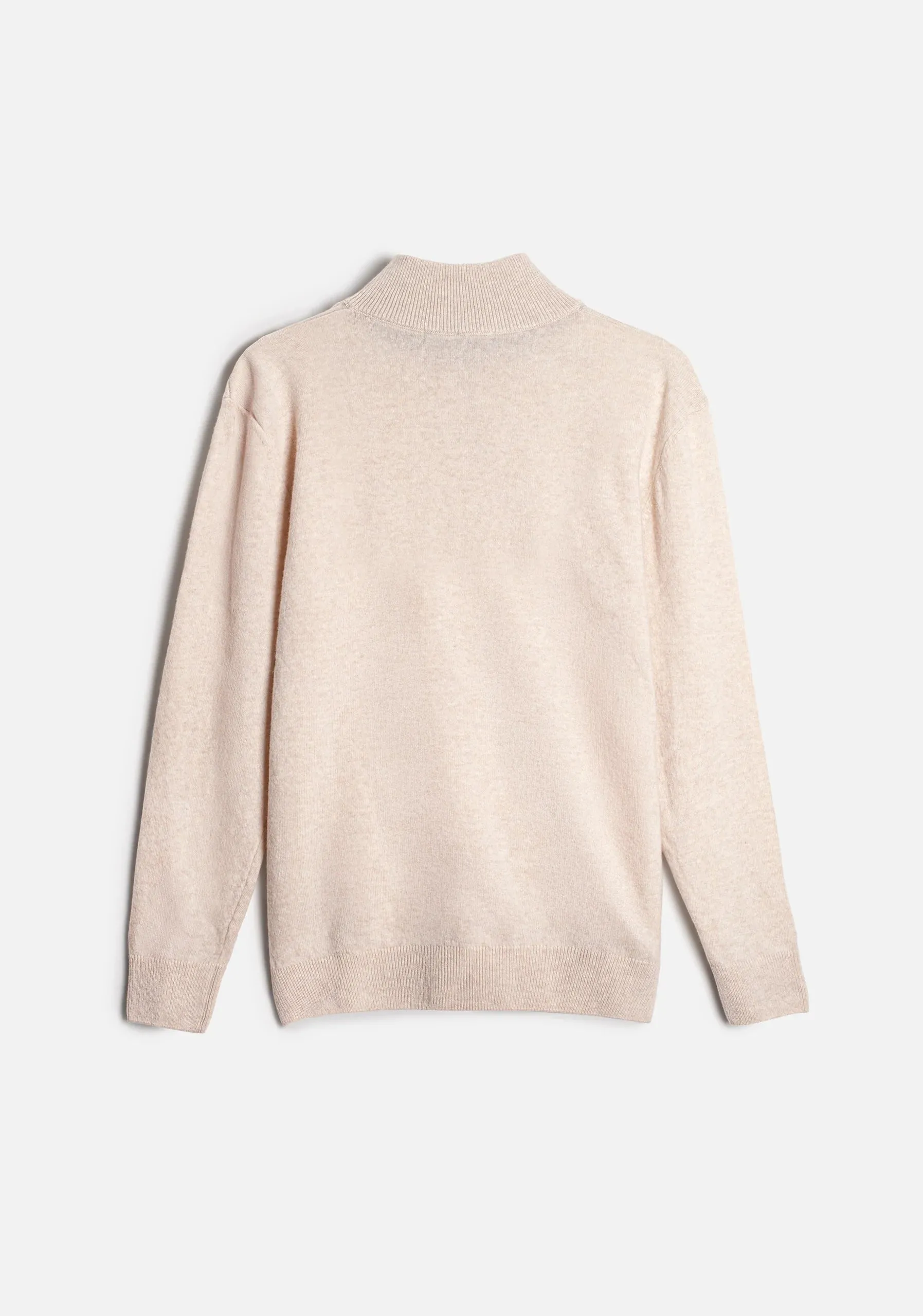 Zurich HZ Sweater Ivory - Light Brown